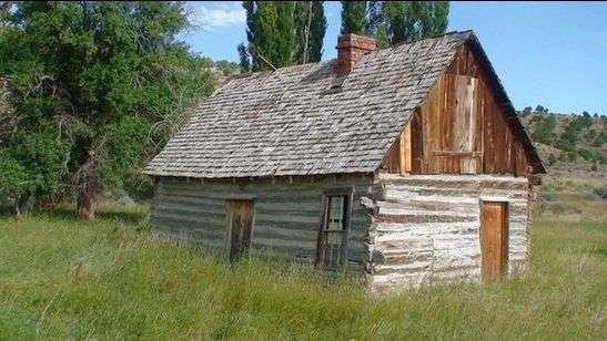 The childhood home of Robert Leroy Parker, alias Butch Cassidy, outside of Circleville, Utah. (Photo: Steven Law)