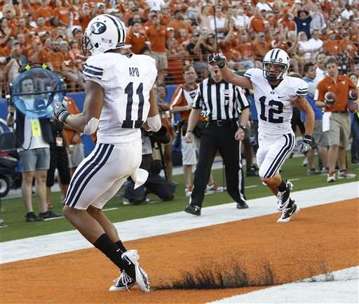 Last time BYU and Texas squared off sophomore Jake Heaps threw the team's only touchdown to then freshman Ross Apo.