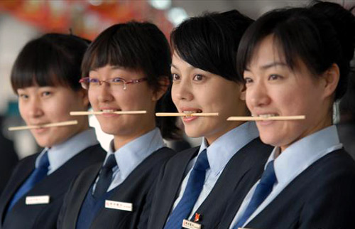 A Chopstick in Your Mouth Will Teach You How to Smile