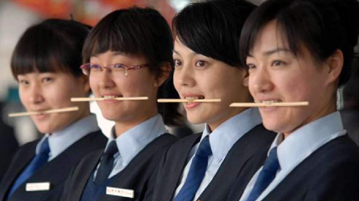 A Chopstick in Your Mouth Will Teach You How to Smile