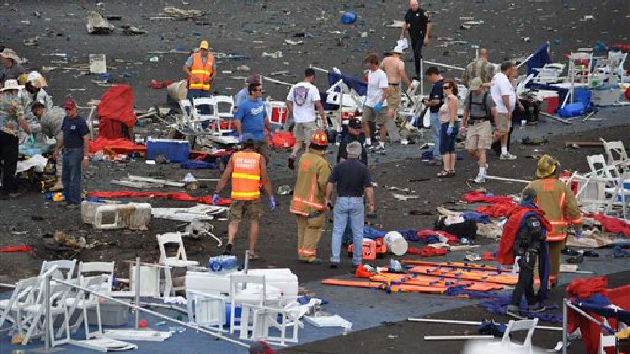 Utahns witness deadly crash at Nevada air show