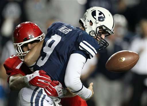 Ex-BYU quarterback Jake Heaps fitting in well with Kansas