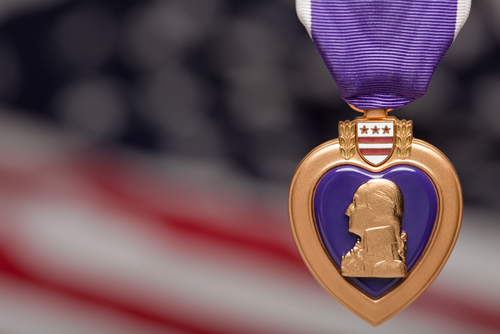 Utah soldiers receive purple hearts