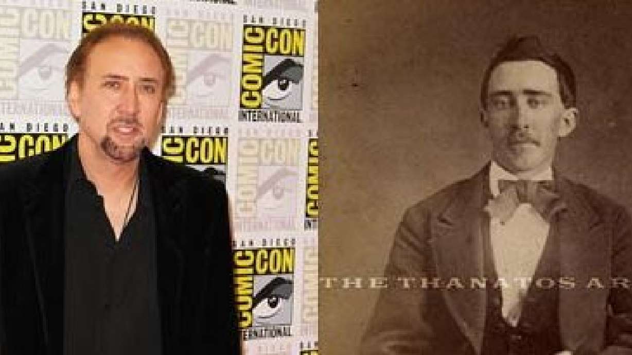 Nicolas Cage is really a vampire... maybe