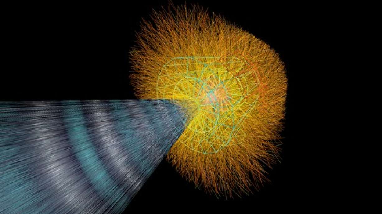 Time-traveling particles: What does it mean?