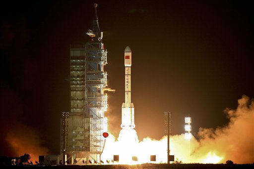 China launches module for space station