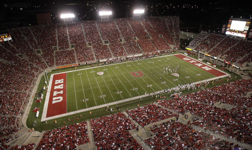 LDS institute accommodates time conflict of U game and LDS General Conference