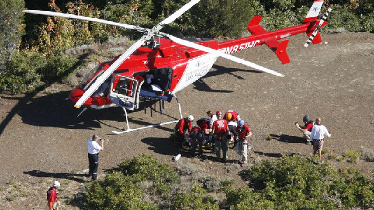 Paraglider crashes, breaks both ankles