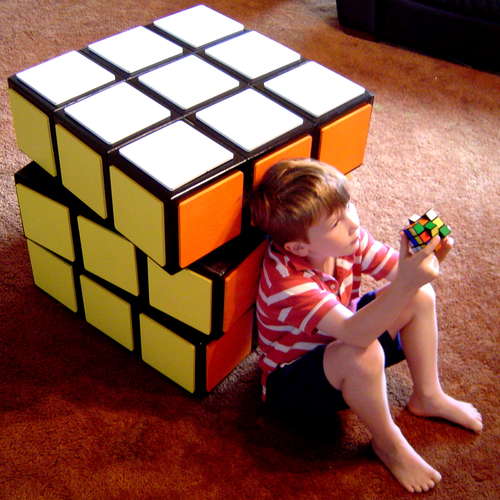 10x Scale Rubik's Cube is Both a Puzzle and a Chest of Drawers