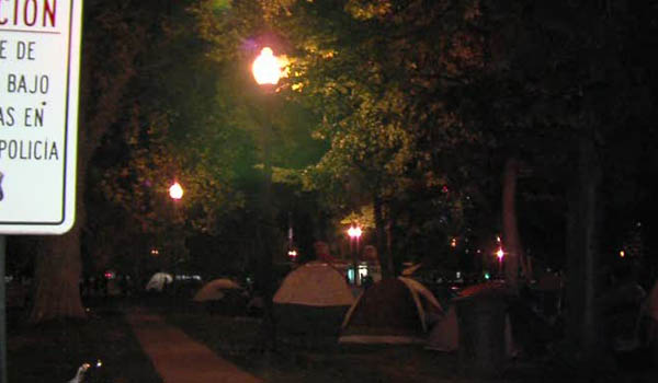 Occupy fight results in 4 arrests