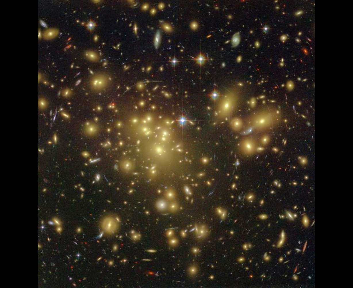 Dark matter makes upwards of 80 percent of the
matter in the universe, with more familiar matter
making up only 17 percent.