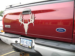 Thieves Stealing Pickup Truck Tailgates