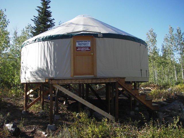 Yurt reborn in high country for WSU