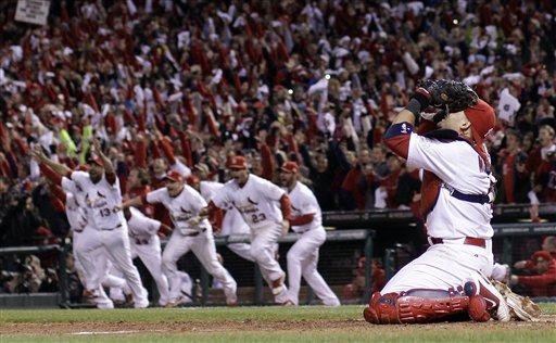 Cards win World Series, beat Texas 6-2 in Game 7 