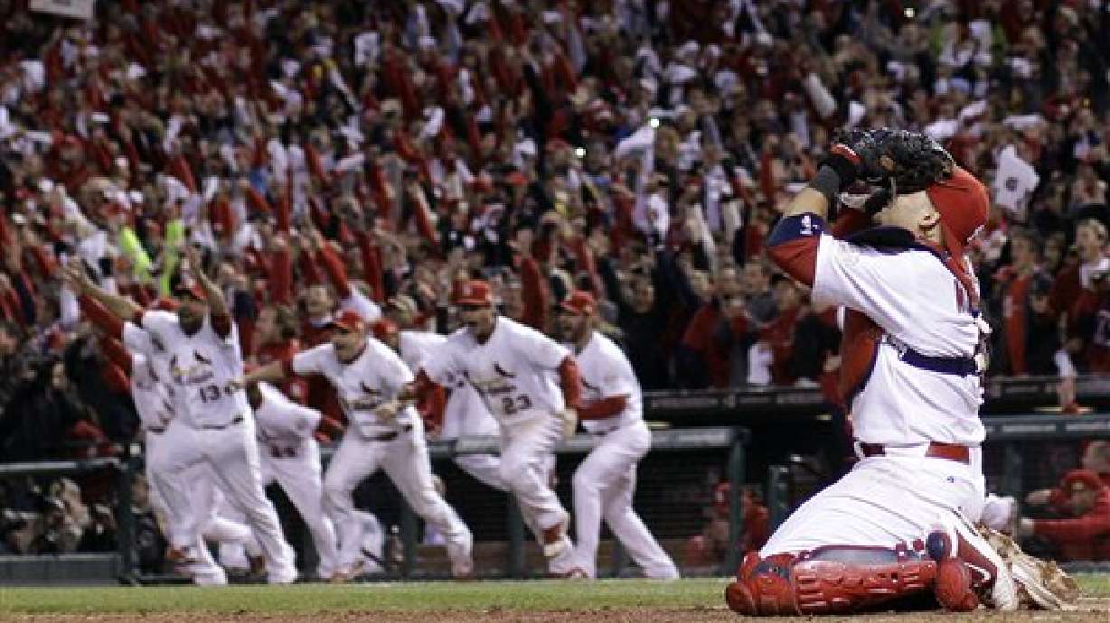 Cards win World Series, beat Texas 6-2 in Game 7