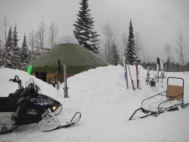 Yurt reborn in high country for WSU