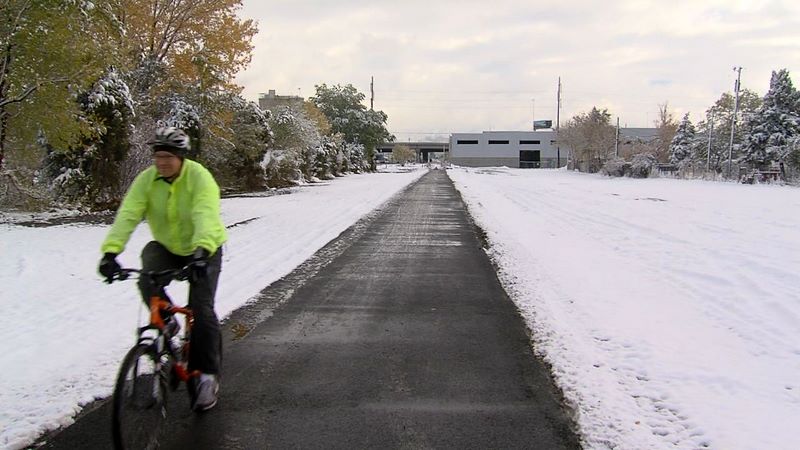 Bike path connecting west and east sides of SLC opens