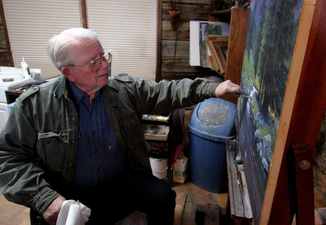 Rural artist paints for world dignitaries