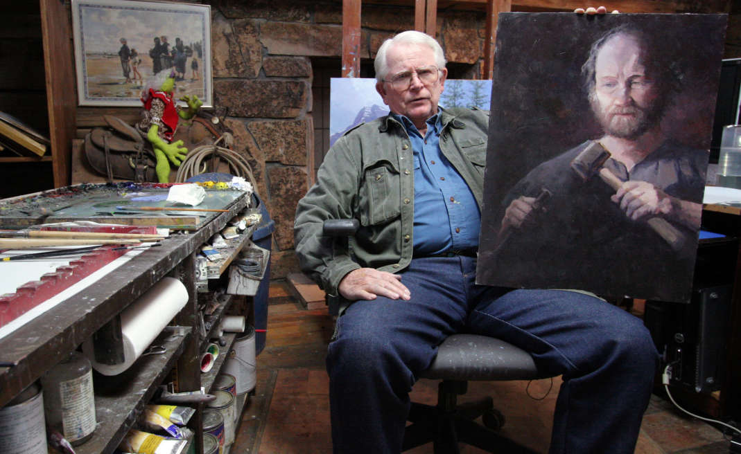 Rural artist paints for world dignitaries