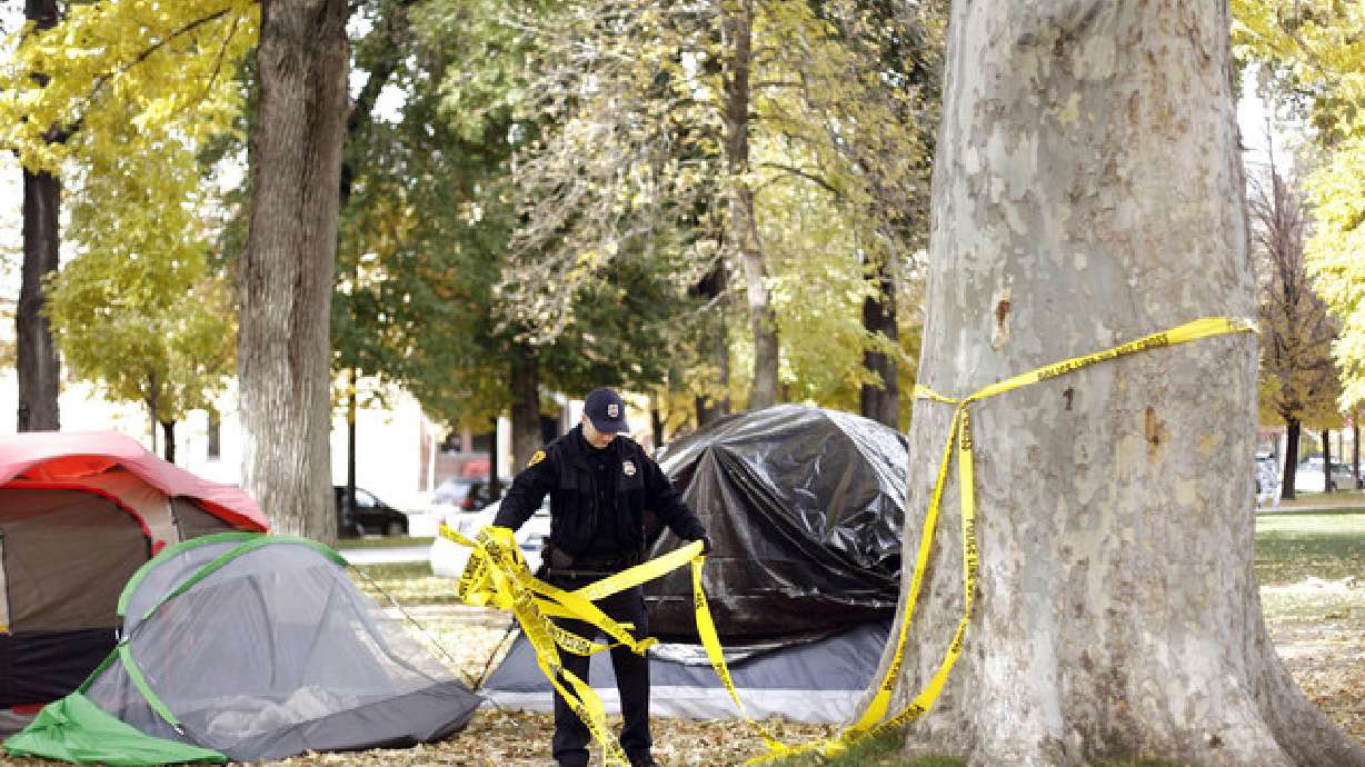 Dead man at Occupy SLC camp Identified by police