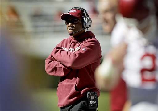 New Mexico State head coach DeWayne Walker.(AP
Photo/David Goldman)