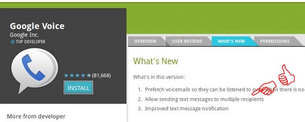 Google Voice for Android finally gets mass texting capabilities