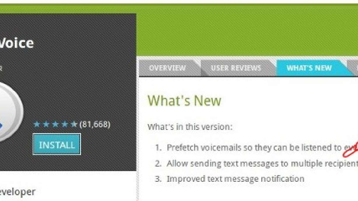 Google Voice for Android finally gets mass texting capabilities