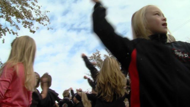 Flash mob for food