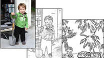 Create Coloring Book Pages from Photos [Image Editing]