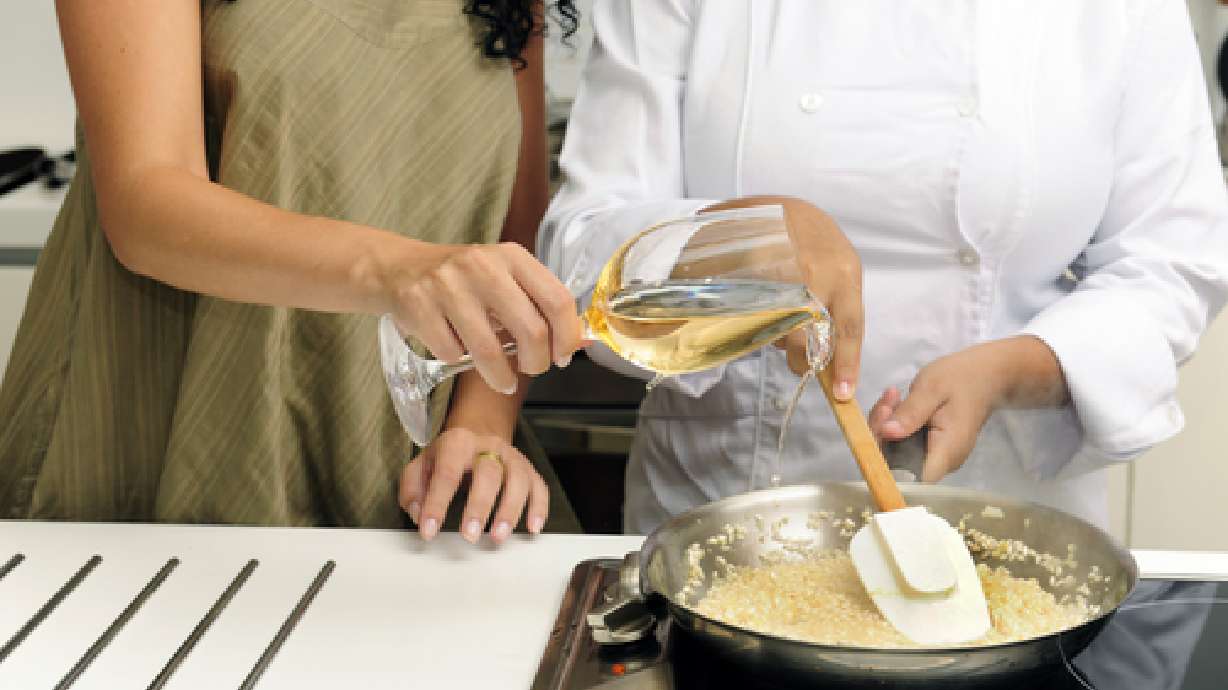 How much alcohol really burns out of your food while cooking?