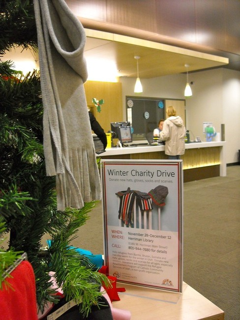 Herriman Library gathering support, warmth for Utah's refugee families