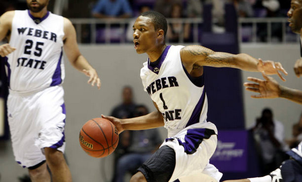 Weber State guard Damian Lillard