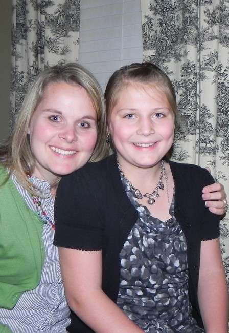 The author, Tiffany Sowby, and her oldest child, Megan. (Photo: Tiffany Sowby)