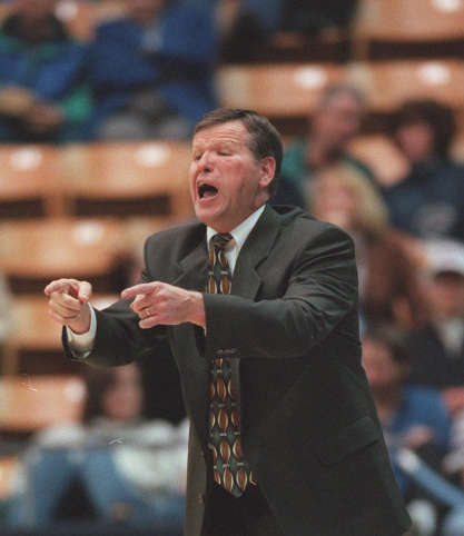 In his only year as head coach of BYU, Tony 
Ingle's Cougars finished 1-25 in 1996-97 
season. (Deseret News)