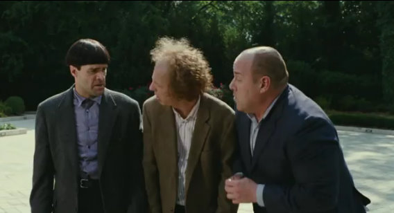 The Three Stooges are back, and they're kind of awkward