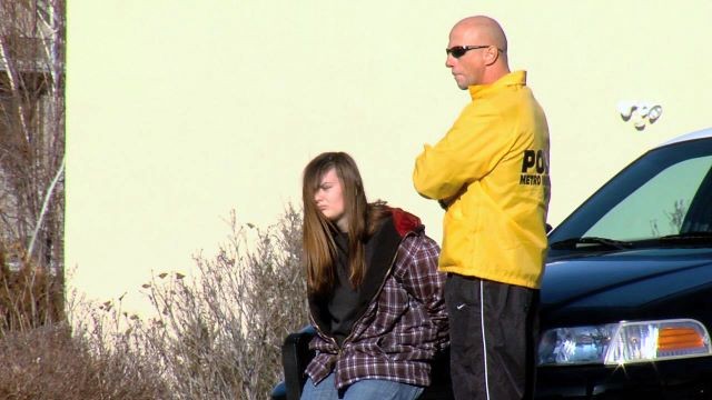 21-year-old Jessica Stimpson was caught by an observant neighbor allegedly trying to take packages off of a neighbor's doorstep Friday, Nov. 9.