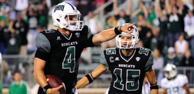 Ohio is led by quarterback Tyler Tettleton.