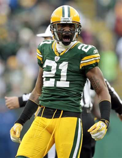 Green Bay Packers' Charles Woodson. (AP
Photo/Mike
Roemer)