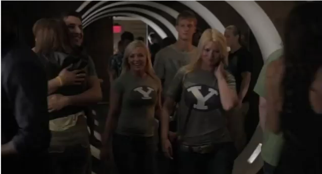 BYU students' scene on Psych, misrepresented?