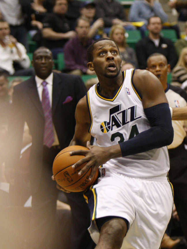 C.J. Miles will miss at least a week with a strained calf muscle.