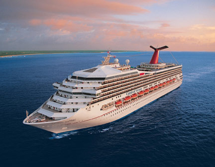 The 
Grand Prize is a
7 night cruise on the Carnival Splendor - 
Mexican Riviera with roundtrip airfare for two ($3500 value)