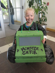 Bigfoot gives one child a 'monster' surprise