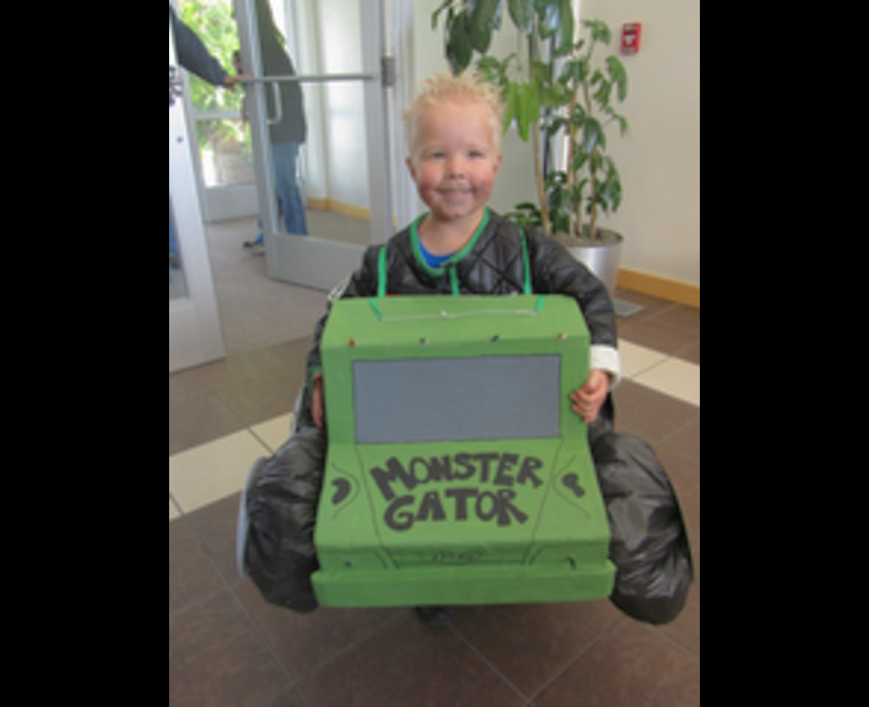 Bigfoot gives one child a 'monster' surprise