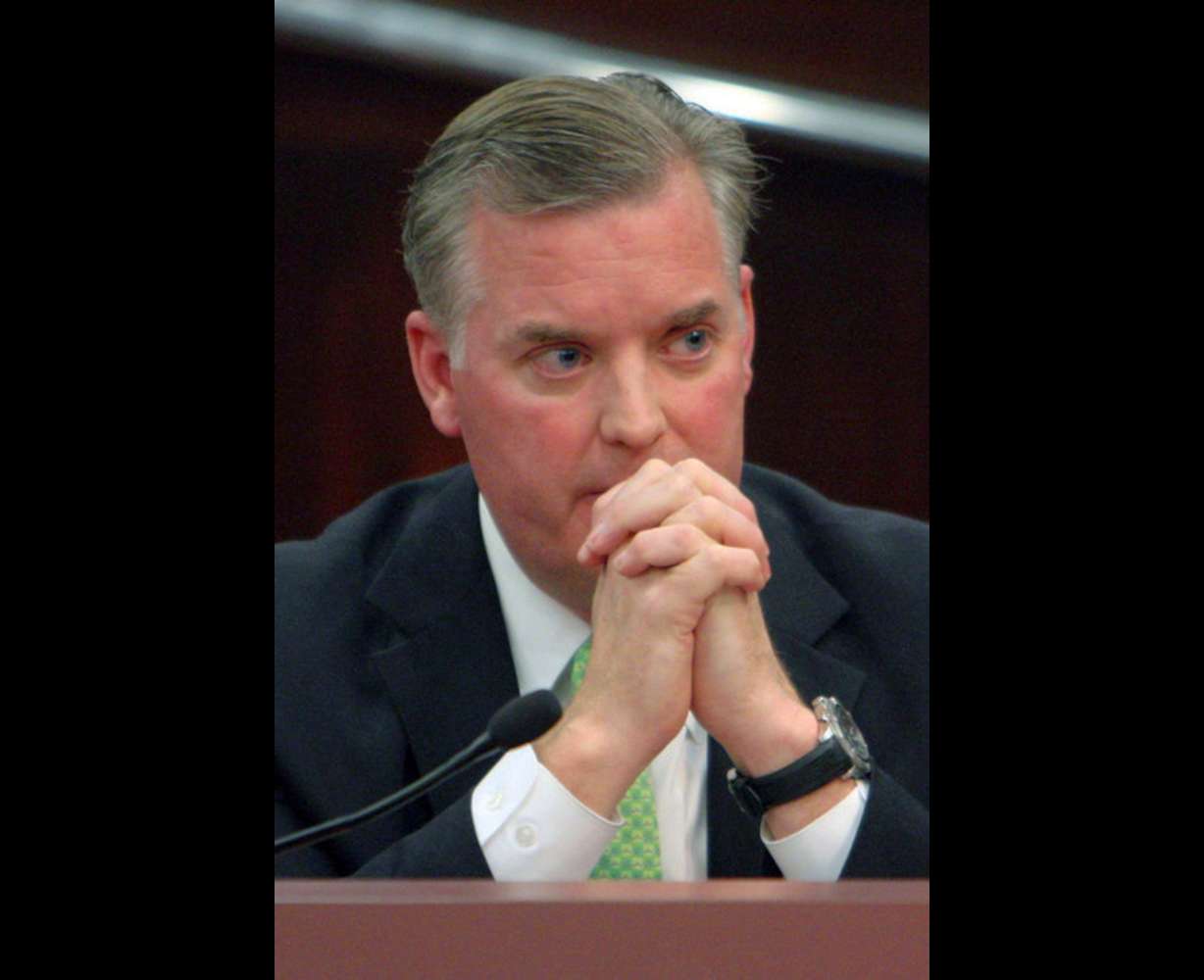 Salt Lake County Mayor Peter Corroon listens following his final State of the County address in Salt Lake City, Tuesday, Jan. 10, 2012. (Photo: Ravell Call, Deseret News)