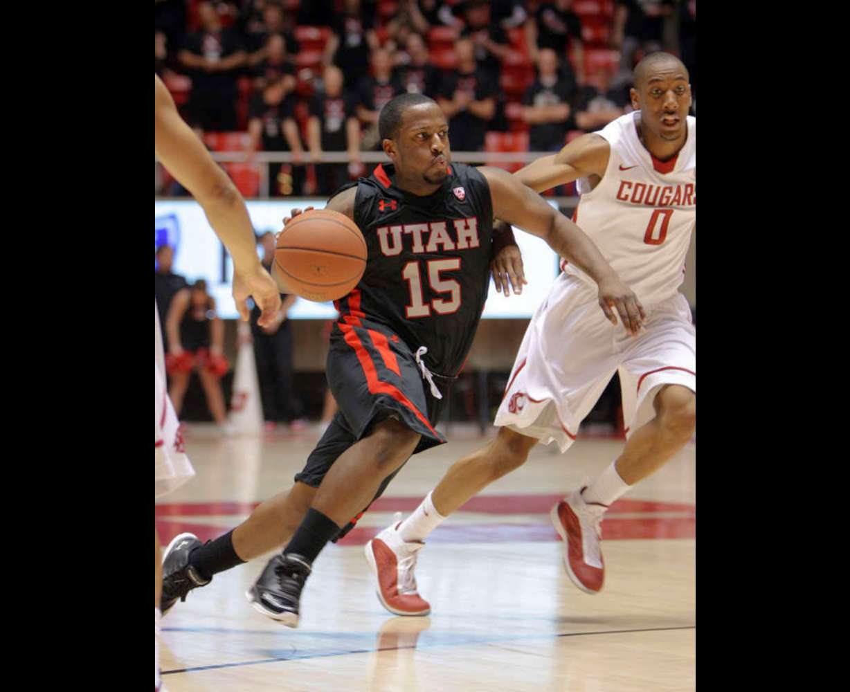 Utah guard Josh Watkins (Jeffrey D. Allred, Deseret News)