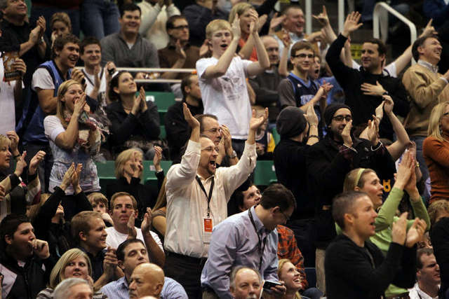 Jazz fans (Deseret News)