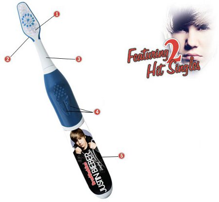 Justin Bieber Singing Toothbrush