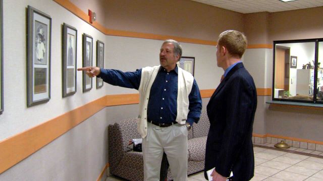 Former Ogden police chief John Greiner talks with KSL's Jed Boal at the Ogden Police Department Thursday, January 19.
