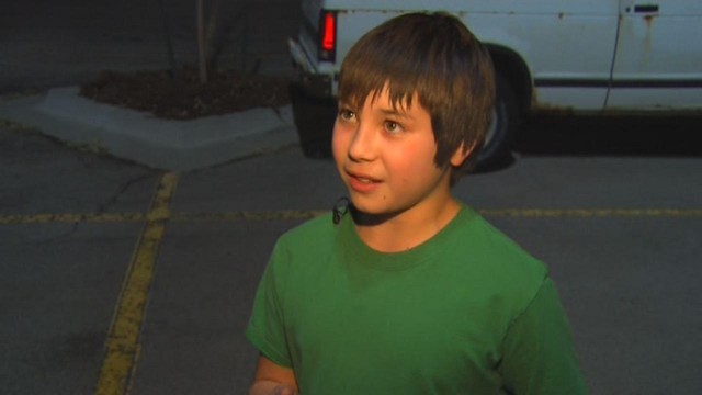 "I figured she was on fire, so she needed (my coat) more than I did," Matai Wilson told KSL News.