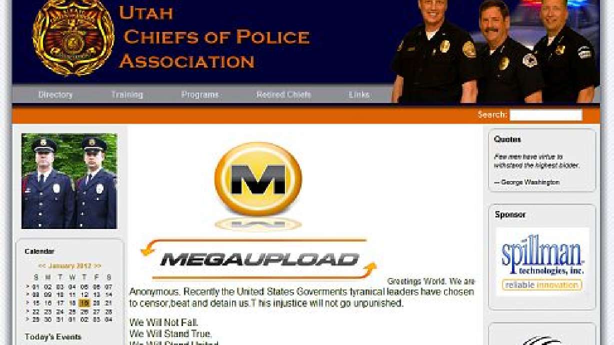 Anonymous hacks Utah, federal sites in protest